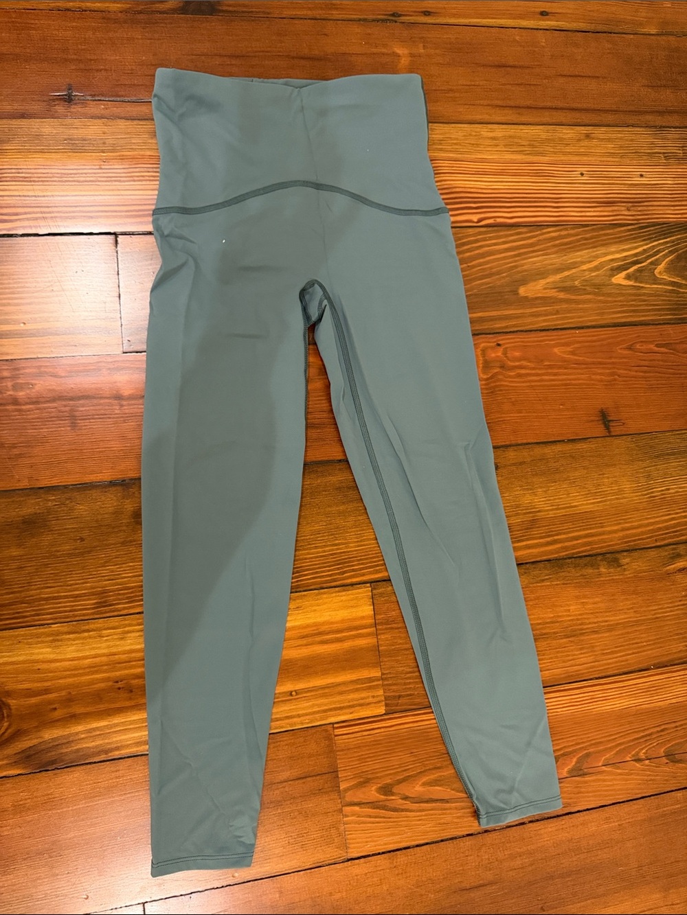 SPANX High-Waist Leggings in Sage